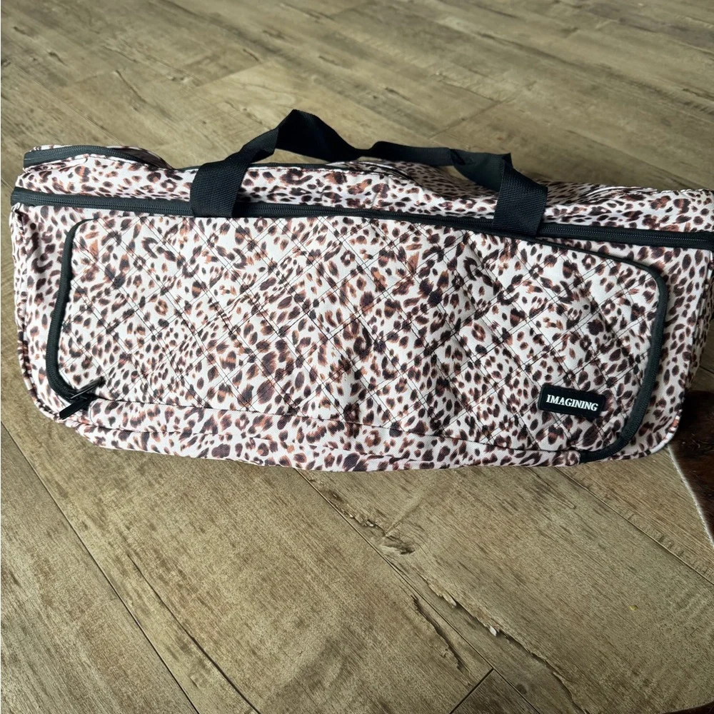 Leopard Print Home Office Organizer